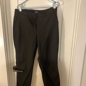 White House black market classic slim ankle pants, black, 14 tall